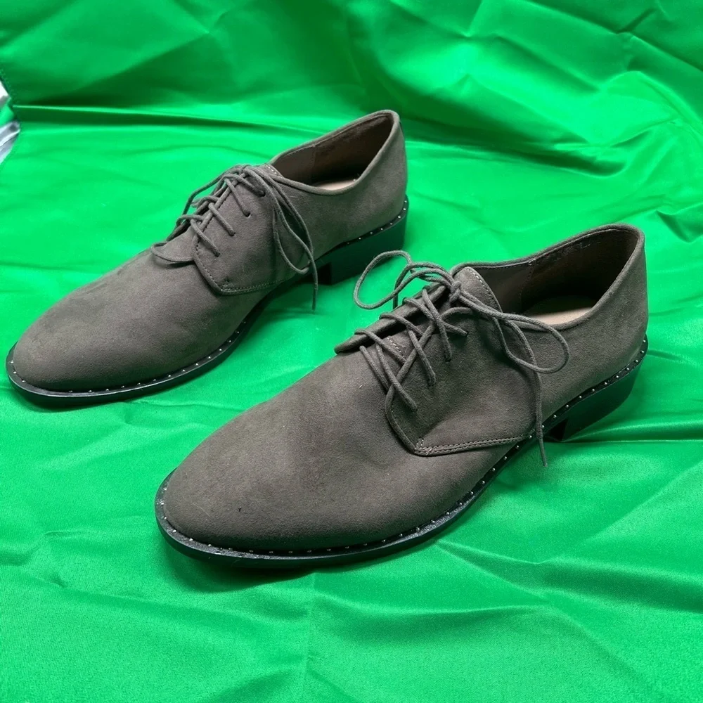Brown Portland Mens Dress Shoes 9 1/2 suede (MB1)